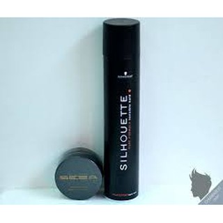 Combo Gôm Silhouette và Sáp Seba Chất Lượng