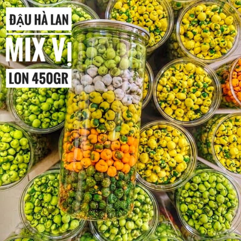 450gr đậu hà lan mix 5 tầng