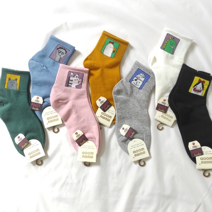 Vớ cao cổ hoạt hình, tất ulzzang unisex nam nữ hàn quốc NEKO