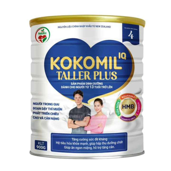 SỮA KOKOMIL TALLER PLUS 900G