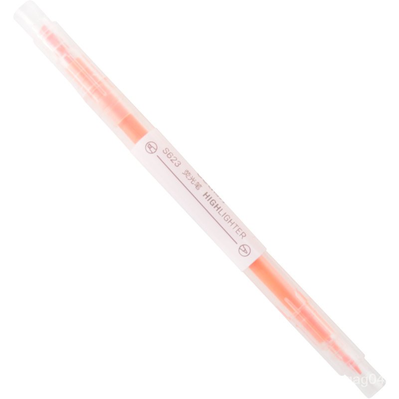 Deli Stationery Double-Headed Highlighter Marking Pen Candy Color Marking Key Points for Students Pens for Writing Letters