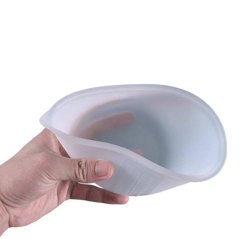 Cốc Đo Lường Silicone 600ml Kèm Dụng Cụ Đo Lường