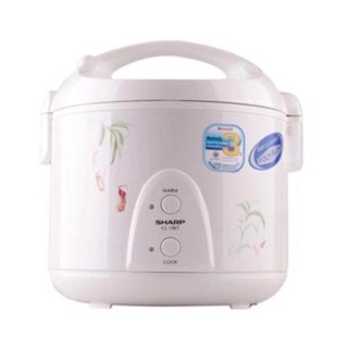 Nồi cơm điện sharp 1.0l ks-11et thái lan