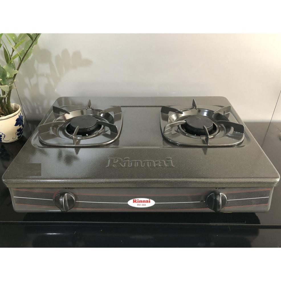 Bếp gas dương 2 lò Rinnai RV-365G-N (Xám)