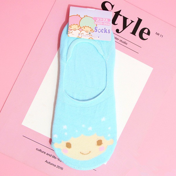 Hello kitty Đôi Tất cotton Hình Mèo kitty Xinh Xắn Cho Bé Gái