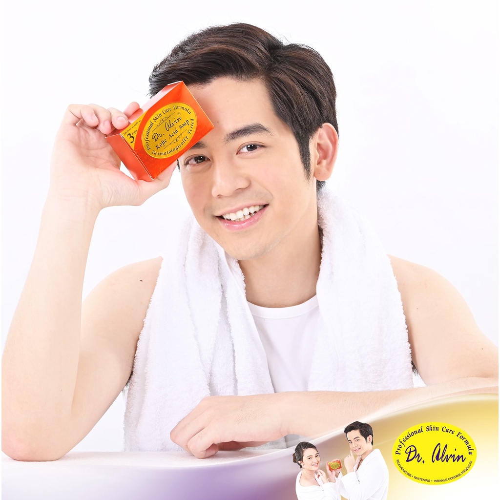 Xà Phòng Tắm Trắng Dr Alvin Kojic135 gram - Hương cam | BigBuy360 - bigbuy360.vn