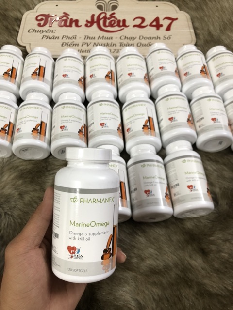 Nuskin - Combo Marine Omega + Lifepak Thải Độc Giúp Đẹp Da - Tốt Cho Tim Mạch - Huyết Áp