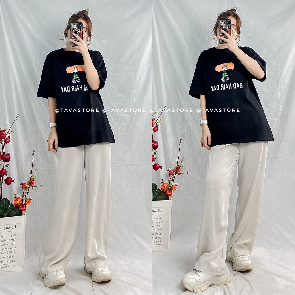 Quần suông cạp chun 5902