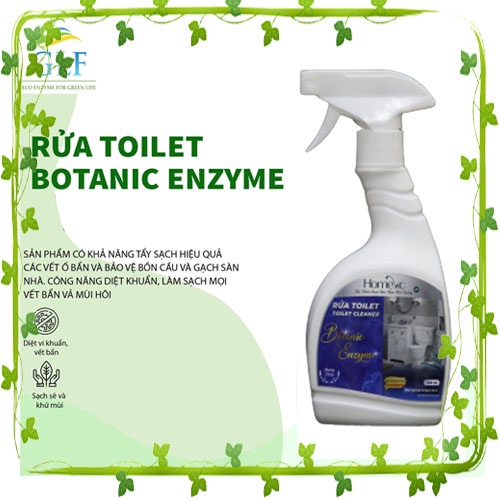 Rửa toilet Botanic Enzyme 500ML
