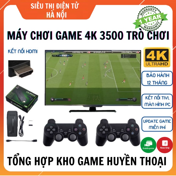 Máy Chơi Game Cầm Tay 4K HDMI 3500 Trò Chơi Cổ Điển PS1/Nitendo switch/FC Compact/FC -Kèm Thẻ Nhớ 32GB