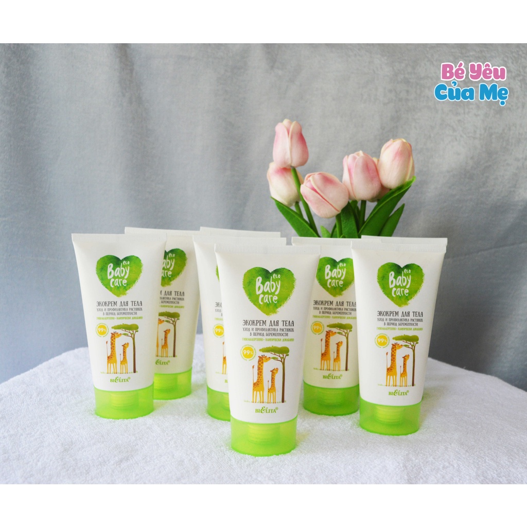 Ecocream cho cơ thể chăm sóc và ngăn ngừa rạn da khi mang thai - ảnh sản phẩm 3