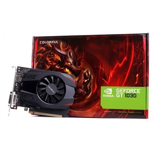 Vga card màn hình colorful gt 1030 2g d4 single fan new