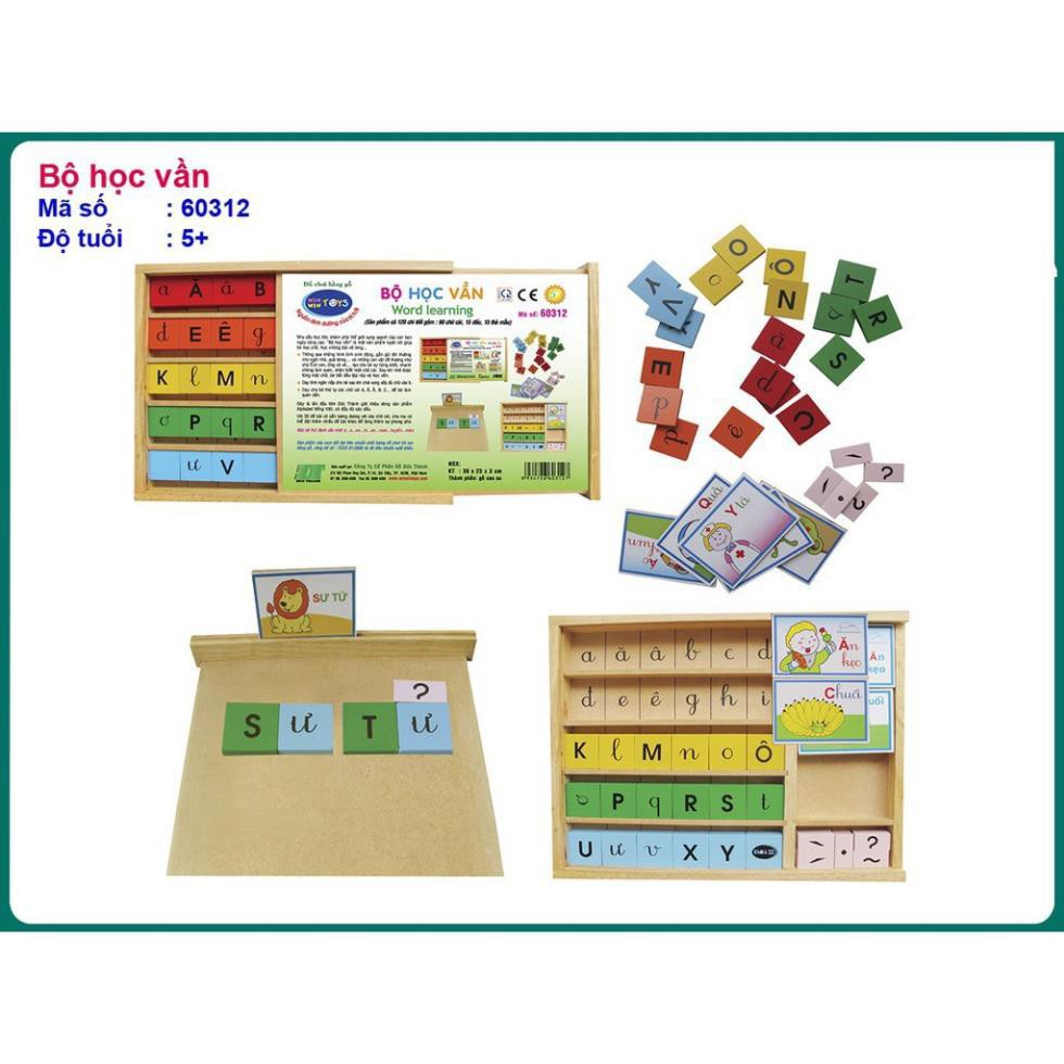 Đồ Chơi Dạy Bé Học Vần Giúp Bé Nhanh Biết Chữ - Thương Hiệu Winwintoys 60312