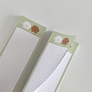 Giấy note half B5 cún