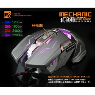 Chuột R8 G2 Led