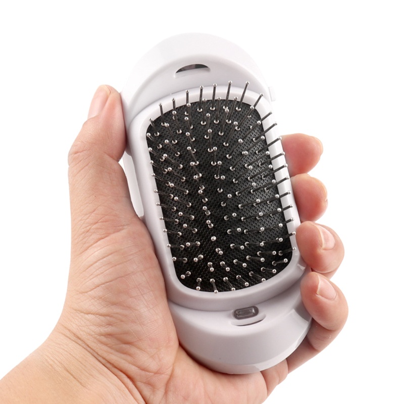 Lược Điện Ion Âm Chải Tóc Massage Da Đầu Tạo Kiểu Tóc Cho Salon