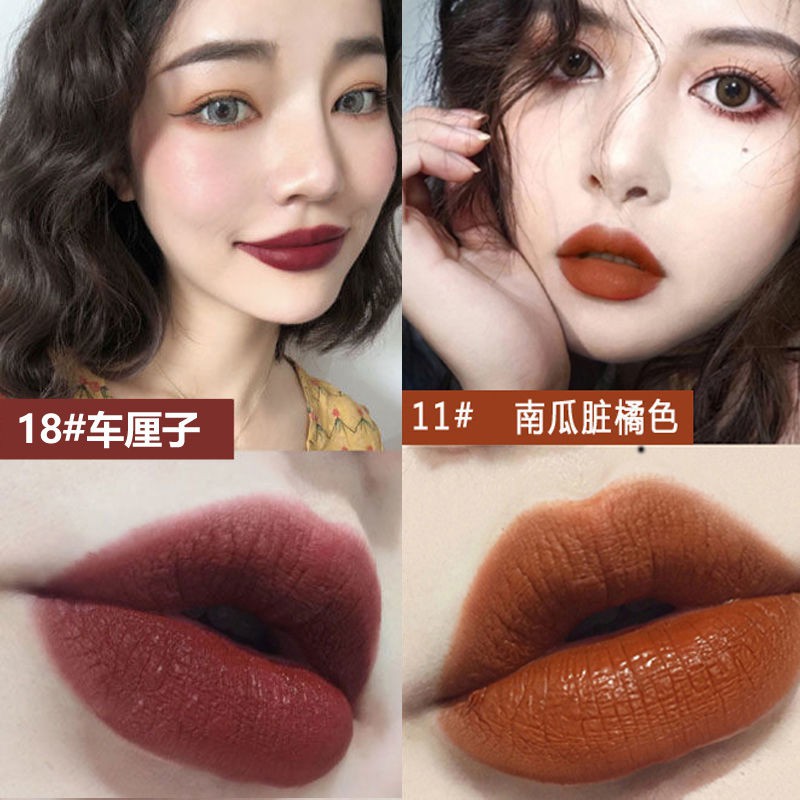 Son Lì KhôNg Phai MàU Son Lì Mờ KhôNg ThấM NướC Son đỏ LướI CùNg TôNg Dễ ThươNg Bí Ngô BẩN Cam CốC ChốNg DíNh | BigBuy360 - bigbuy360.vn