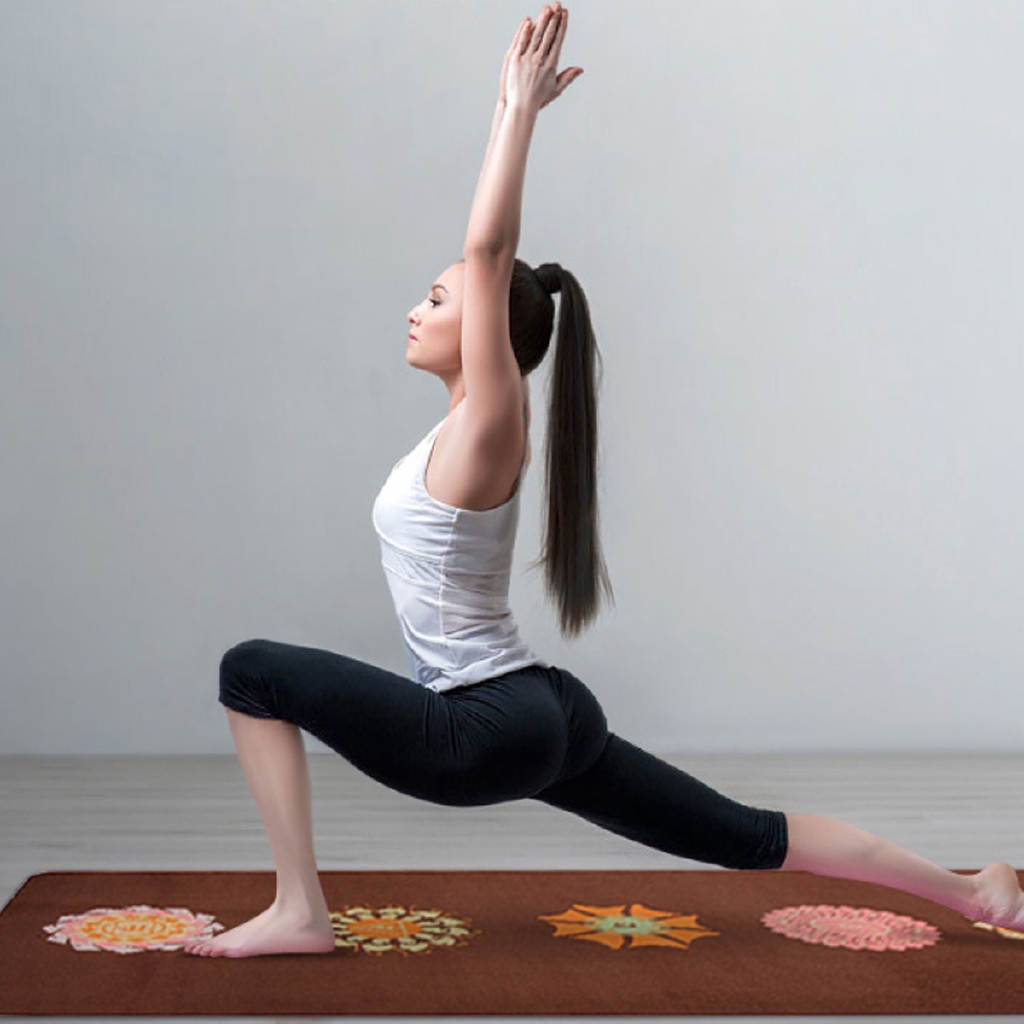 Thảm trải chất liệu TPE chống trượt chuyên dụng tập yoga