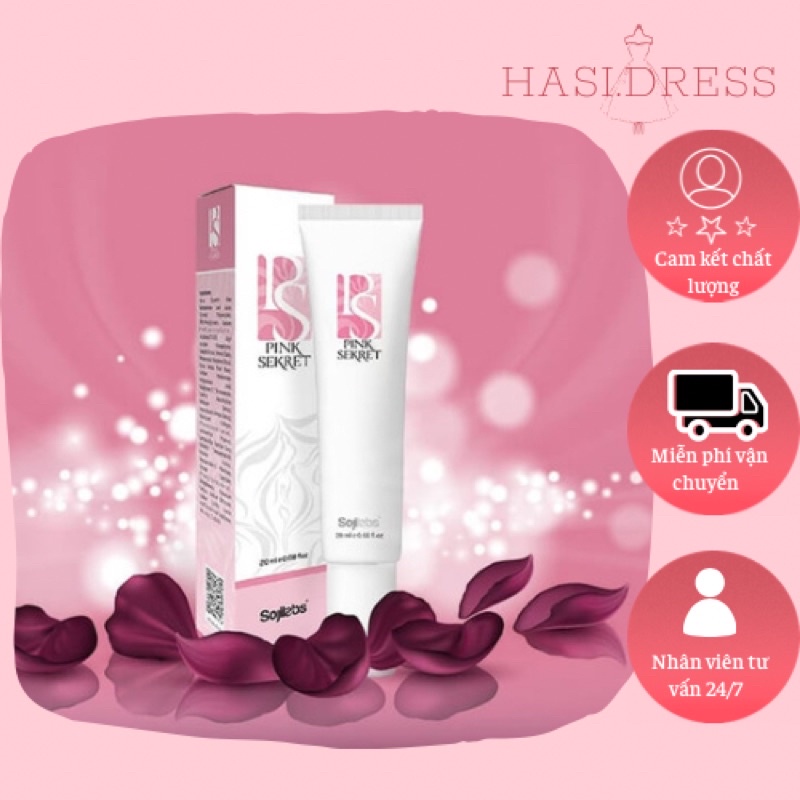 Gel làm hồng nhũ hoa - vùng kín Pink Sekret bôi là hồng