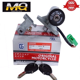 Bộ ổ khoá xe máy viva 6 cạnh