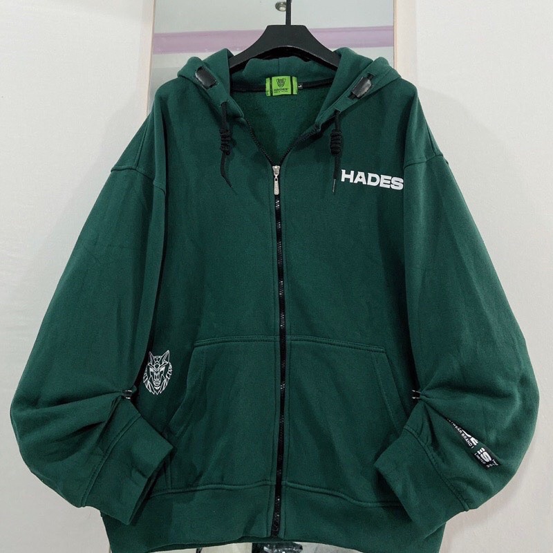 ÁO KHOÁC NỈ NGOẠI XANH LÁ HADES