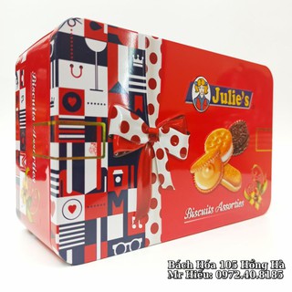 [T5/2023] Bánh Julie Asorted hộp nơ 270g
