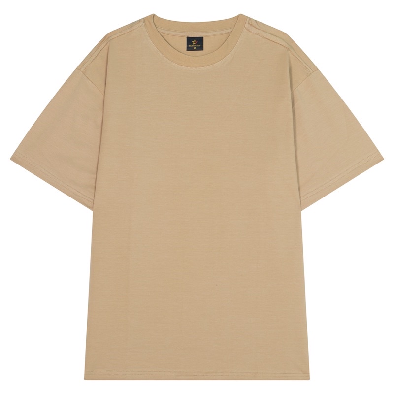 Áo thun trơn form rộng tay lỡ nam nữ Seventh Star