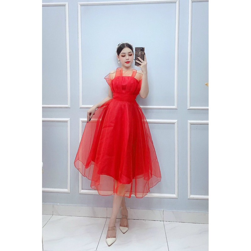 ĐẦM CÚP BO EO XẾP LY