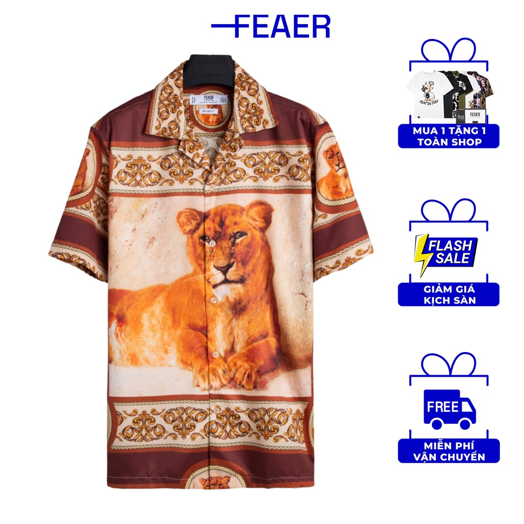 Áo sơ mi nam Le Lion vải lụa mềm mịn, thoáng mát, chuẩn form - FEAER DENIM