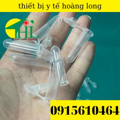 [ Combo 100 ] Ống Lưu Huyết Thanh - Ống Đựng Huyết Thanh - Ống Ly Tâm EPPENDORF 2ml nắp bật