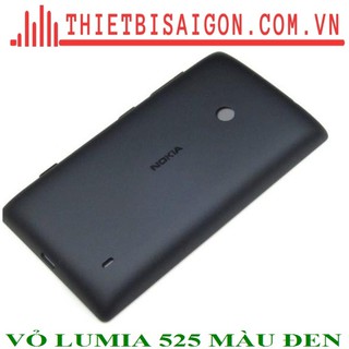 NẮP LƯNG LUMIA 525 MÀU ĐEN
