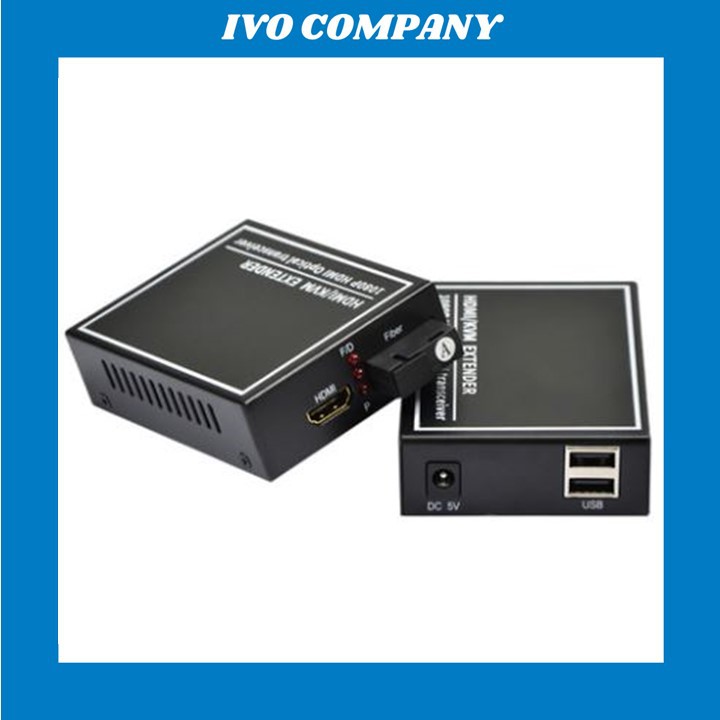 Cặp Converter Quang HDMI và USB 1080P