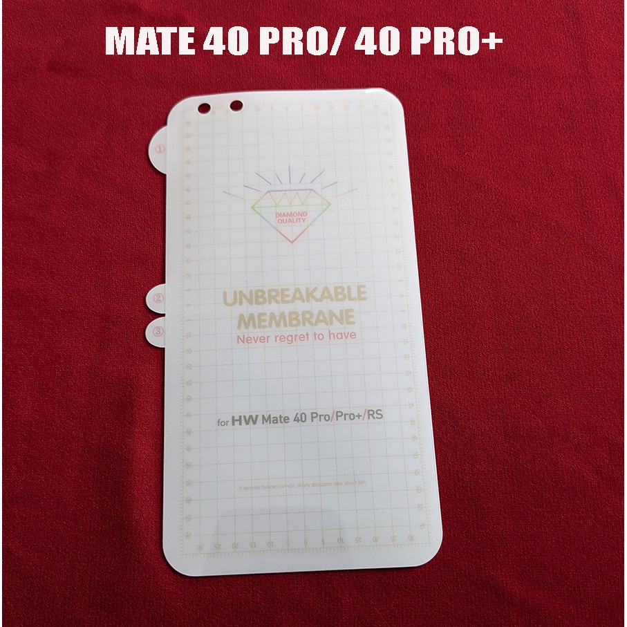 Dán PPF chống xước màn hình Huawei Mate 40 Pro - Mate 40 Pro Plus - Mate 40 RS