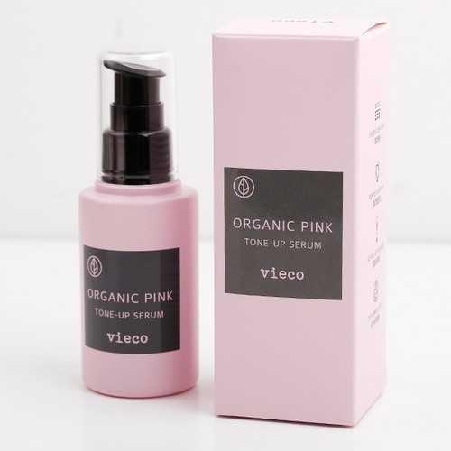 Bộ mỹ phẩm hữu cơ dưỡng trắng da Vieco Organic Pink-up Set