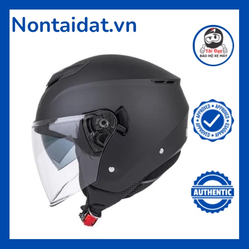 Nón bảo hiểm 3/4 có 2 kính YOHE 852 tiện dụng đi ngày đêm