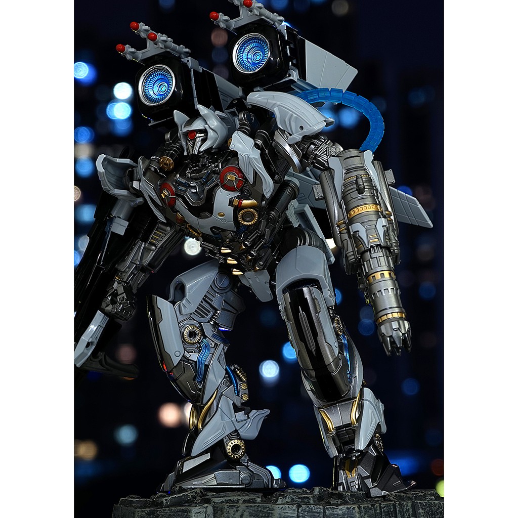 Đồ chơi người máy rô bốt Black MambaTransformers BMB Nitro Zeus LS01 LS-01 LS 01 Mô hình lắp ghép biến hình