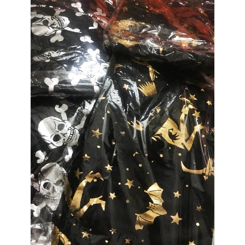Áo choàng Halloween, Phụ kiện Halloween, áo choàng phù thủy, áo bộ xương có nón