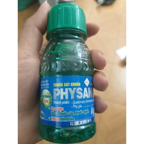 Chế phẩm sát khuẩn PHYSAN LẠNH 20SL trừ bệnh thúi nhũn lọ 100ml