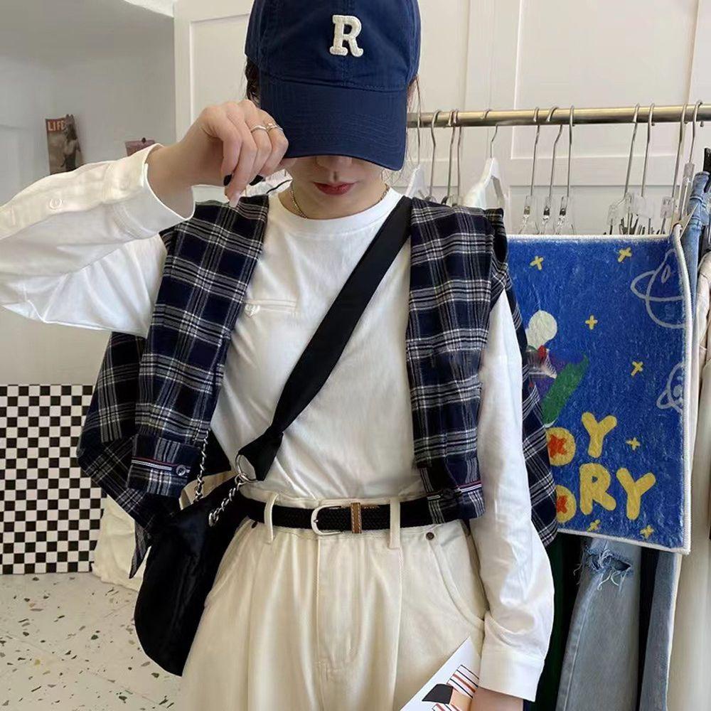 Thắt Lưng VANES1 Co Giãn Không Đục Lỗ Phong Cách Cổ Điển Dành Cho Nữ