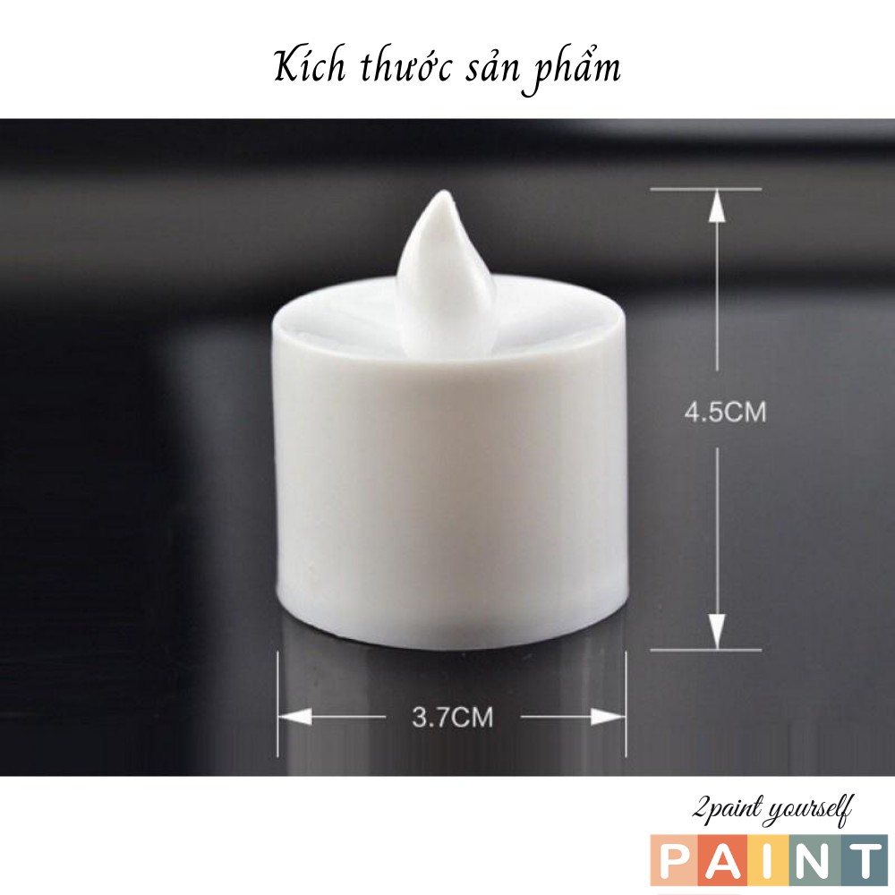 Nến điện tử đèn led, Nến mini decor, trang trí ( kèm sẵn pin )