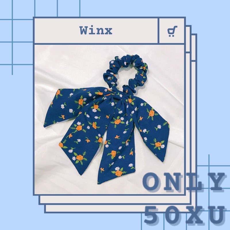 WINX - scrunchy nơ bướm