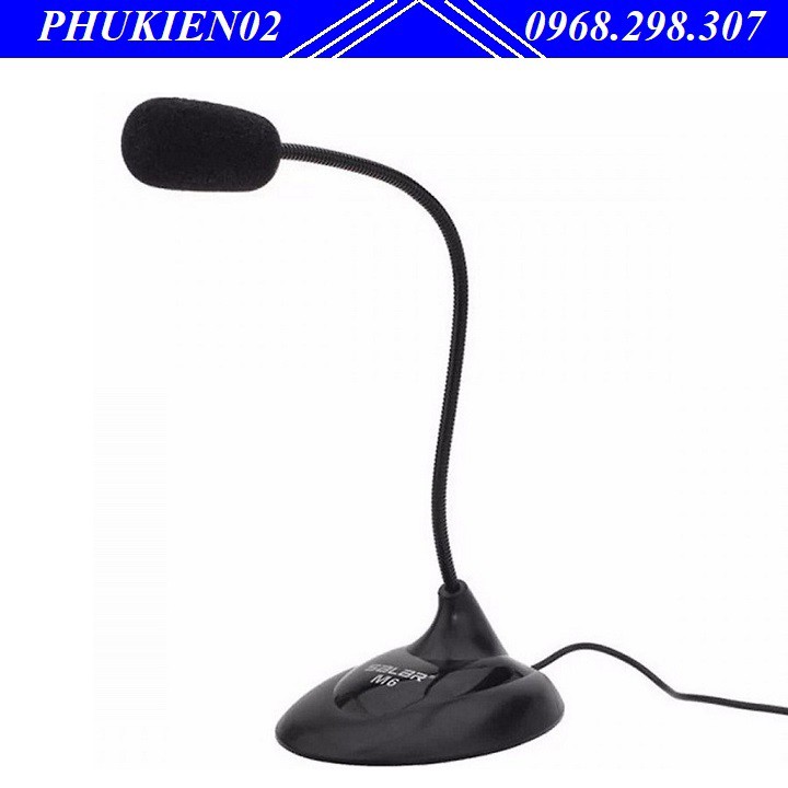 Microphone thu âm Salar M6 - Mic hát karaoke