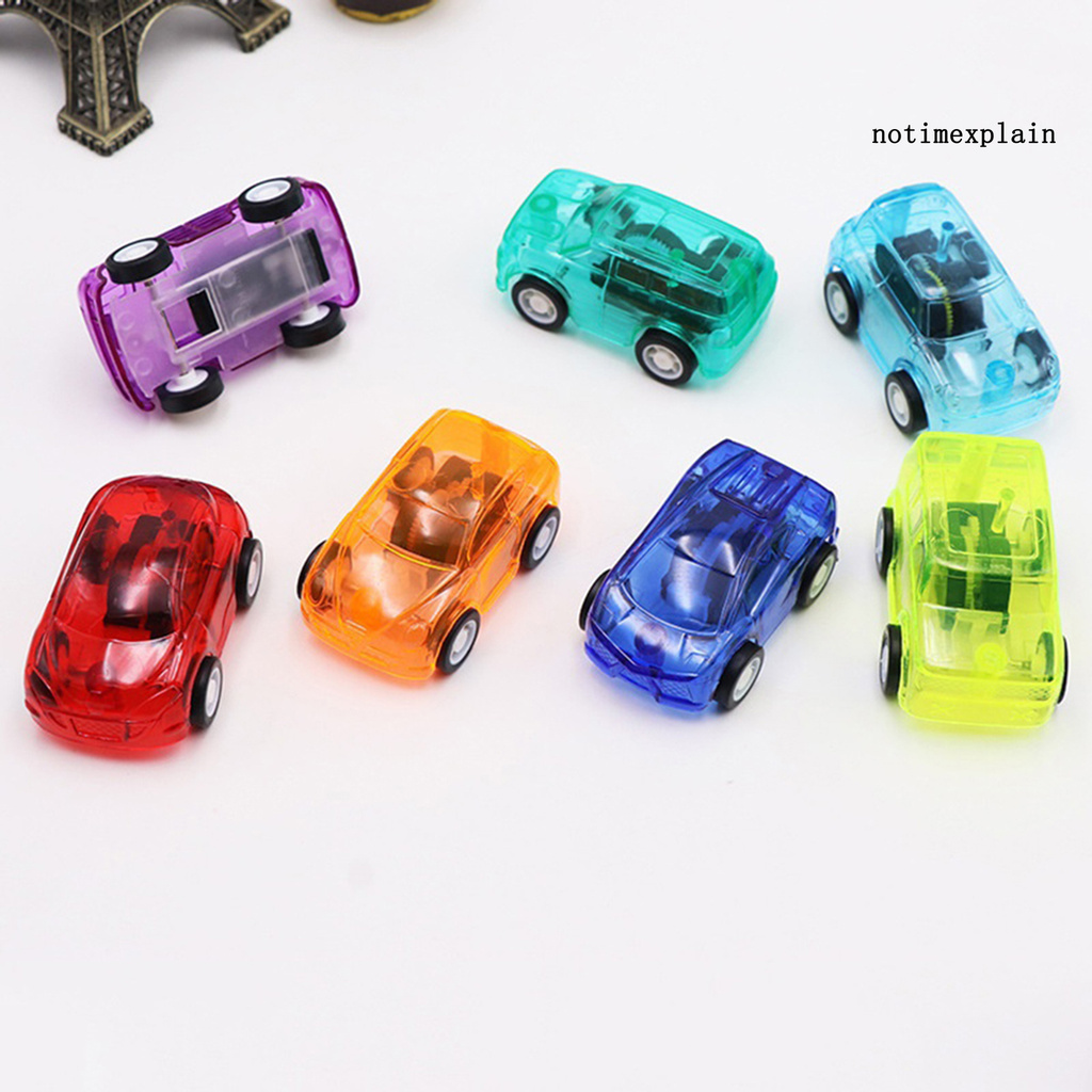 Xe Hơi Đồ Chơi Bằng Nhựa Trong Suốt Màu Kẹo Ngọt Đáng Yêu Dành Cho Bé