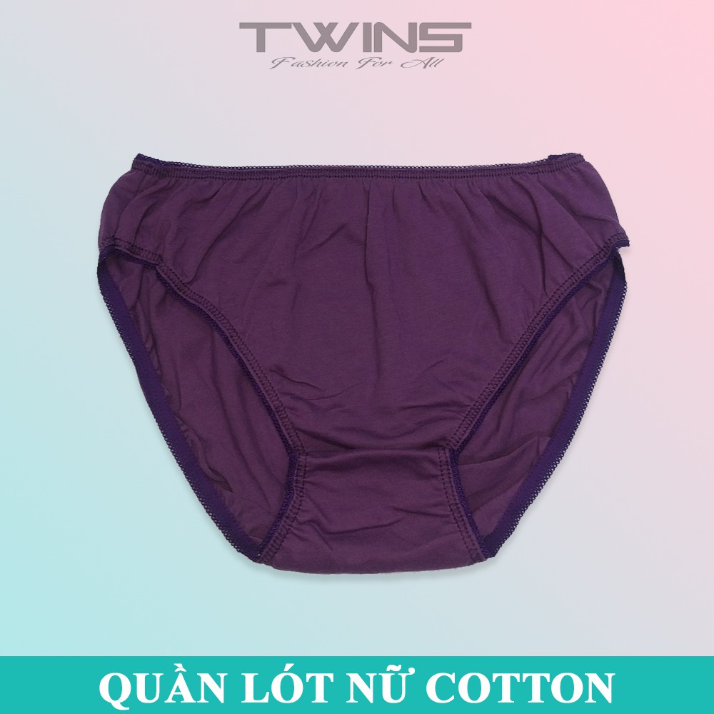 Quần lót nữ cotton trơn cao cấp thiết kế đơn giản dạng cạp cao mềm mại thoáng mát size 40kg-80kg