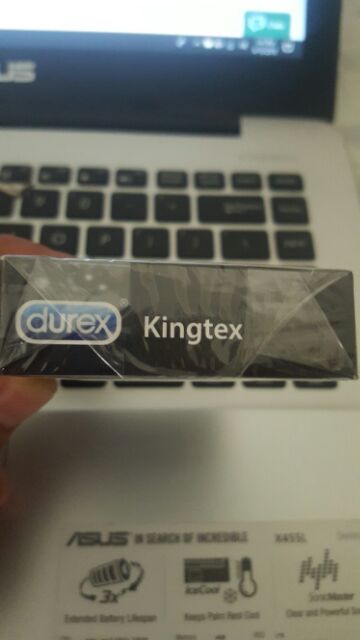 Bao cao su ÔM SÁT Durex Kingtex hộp - 3 cái