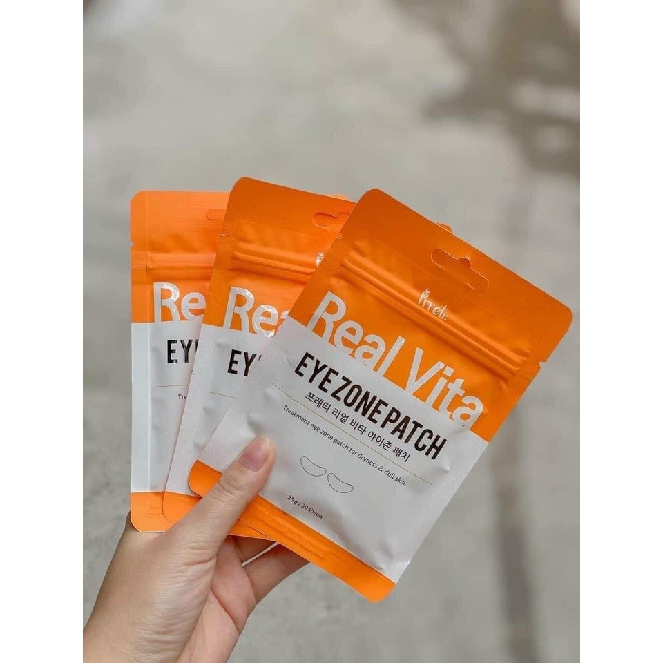 Mặt nạ mắt Prreti Real Vita Mask ( 1 túi 30 miếng)