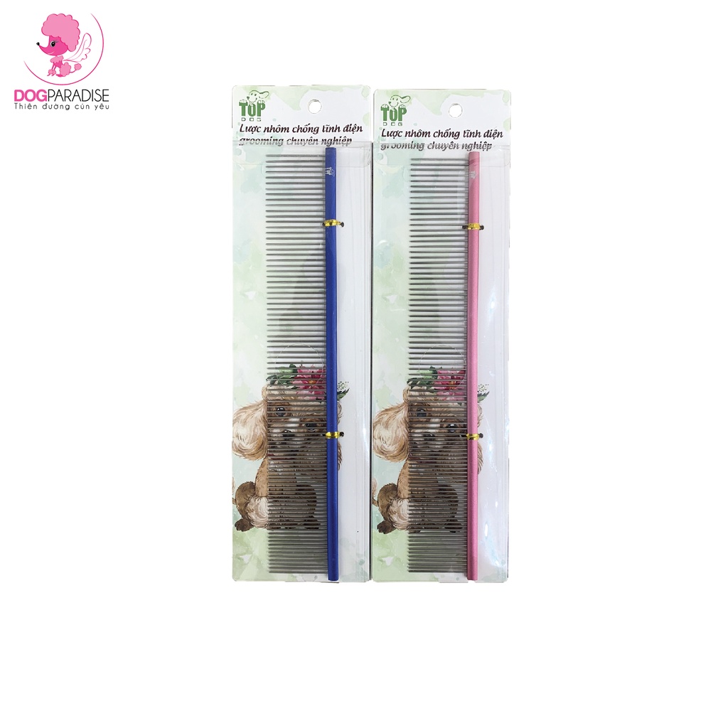 Lược chải lông chó mèo dành cho Groomer 24cm - Dogparadise