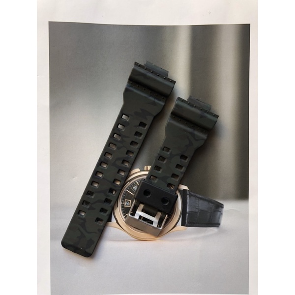 DÂY CAMO ĐỒNG HỒ G-SHOCK GA-100/110/120/200/400, GD-100/110/120, G-8900/GR-8900/GW-8900, GBA, GLS-100/8900