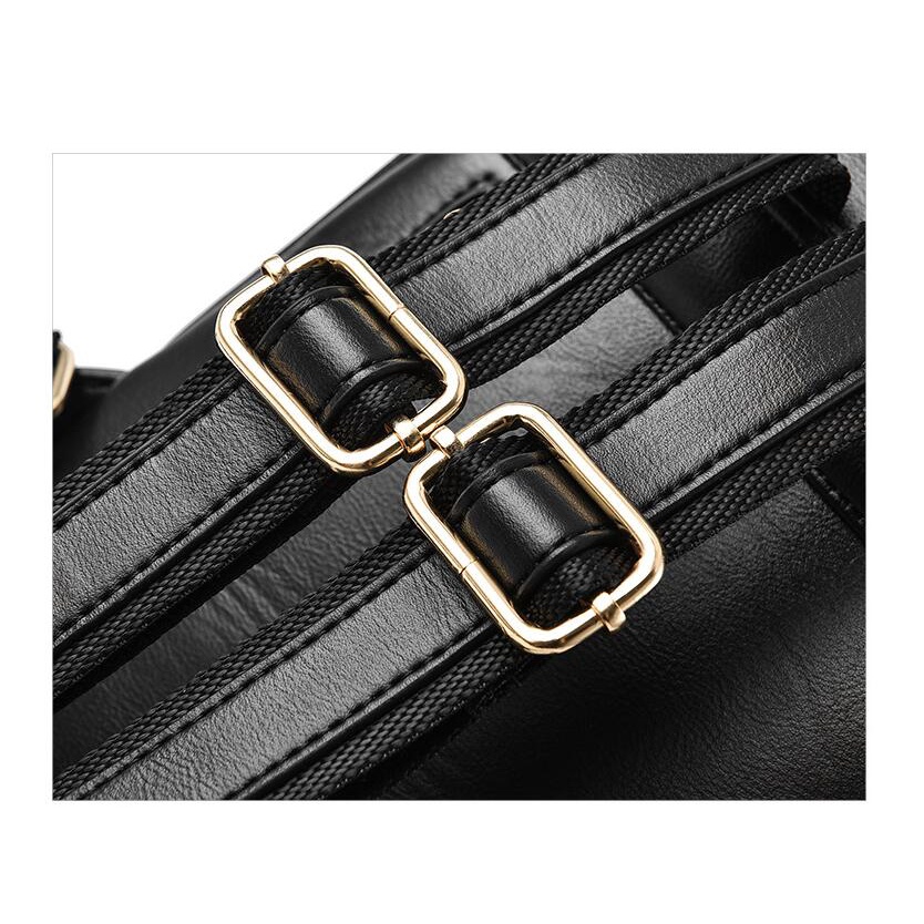 Ba Lô Da Cỡ Lớn Đơn Giản Dành Cho Nữ