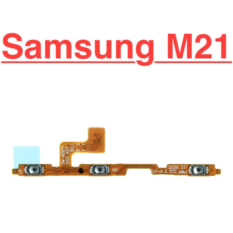Mạch nút nguồn SAMSUNG M21 dây cáp nút mở nguồn điều chỉnh volum tăng giảm âm lượng linh kiện thay thế